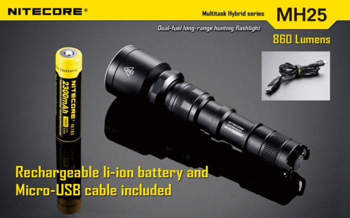 Карманный фонарь Nitecore MH25 NIGHT BLADE, 960 люмен  