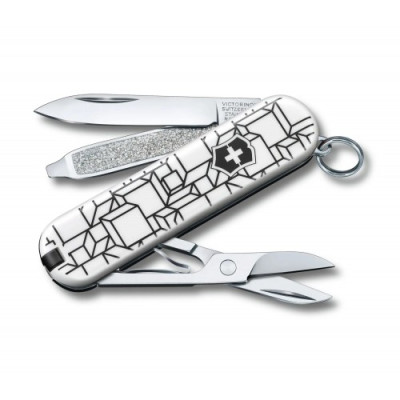 Складно нож-брелок Victorinox Classic Limited Edition 2021&quot; Cubic Illusion &quot; (0.6223.L2105)