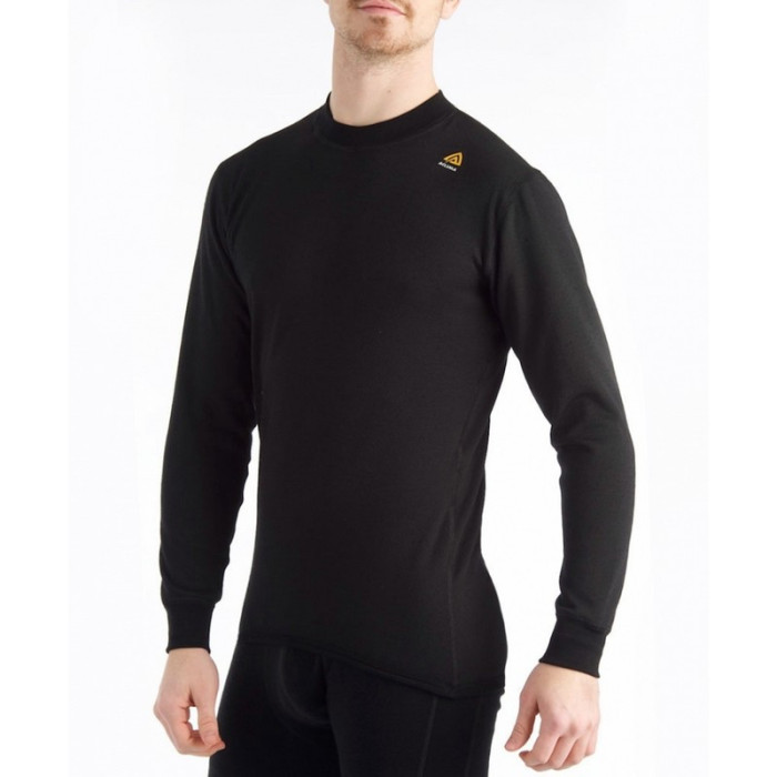 Термофутболка Aclima HotWool 230 gr Crew Neck Unisex Black, XS  