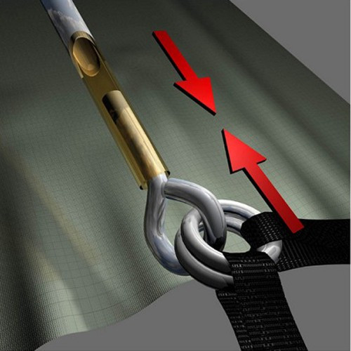 Палатка Husky Baron 3 (зеленый)  