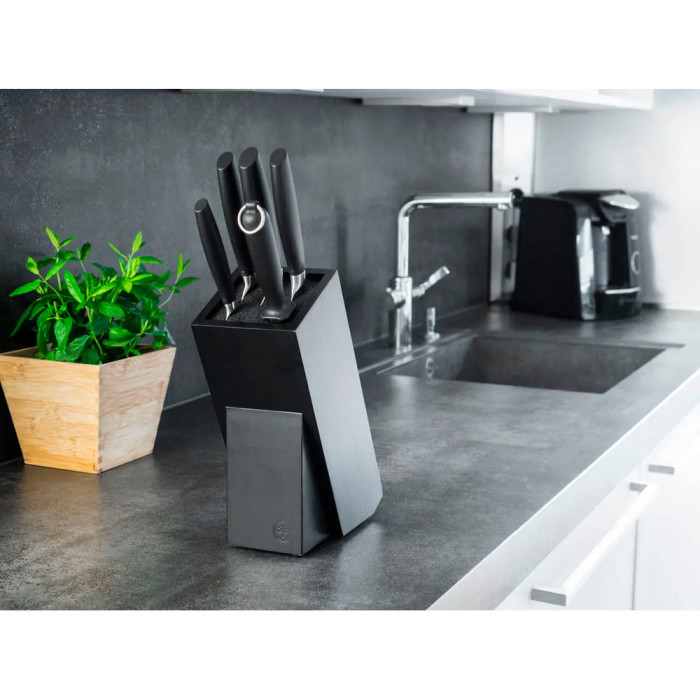 Подставка для ножей Boker Knife Block Gusto Wood. black  