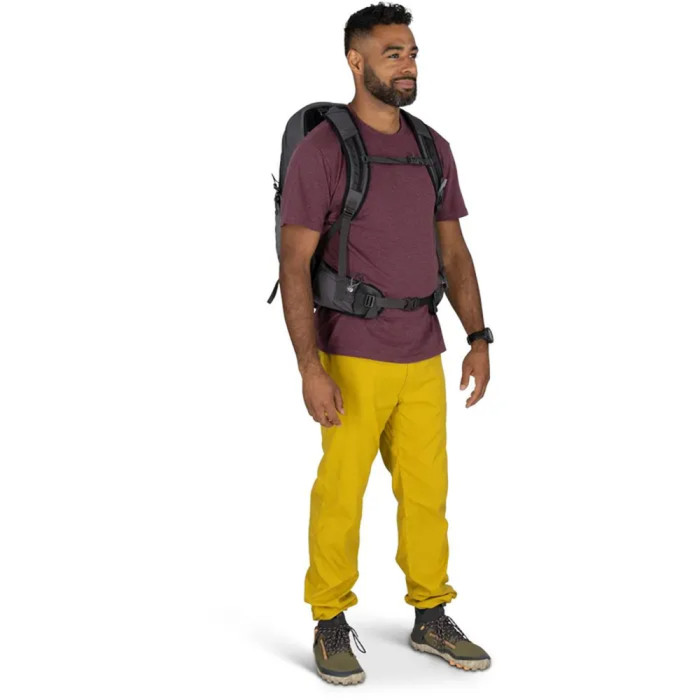 Рюкзак Osprey Talon 22 phantom grey/dark charcoal - O/S - серый/черный  