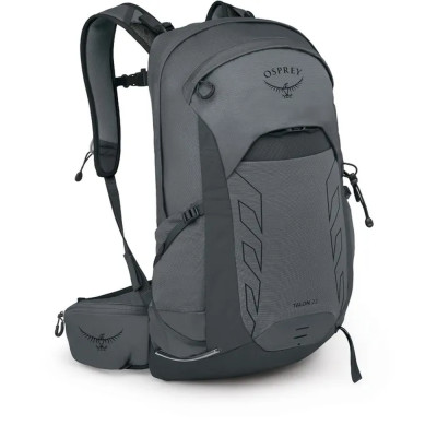 Рюкзак Osprey Talon 22 phantom grey/dark charcoal - O/S - серый/черный