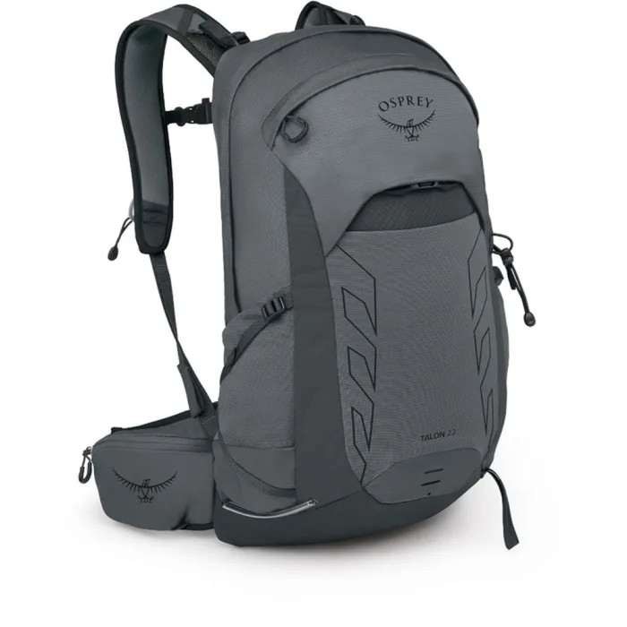 Рюкзак Osprey Talon 22 phantom grey/dark charcoal - O/S - серый/черный  