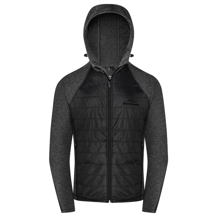 Кофта Fjord Nansen Hasvik Wind Men Black/Graphite Melange XL  