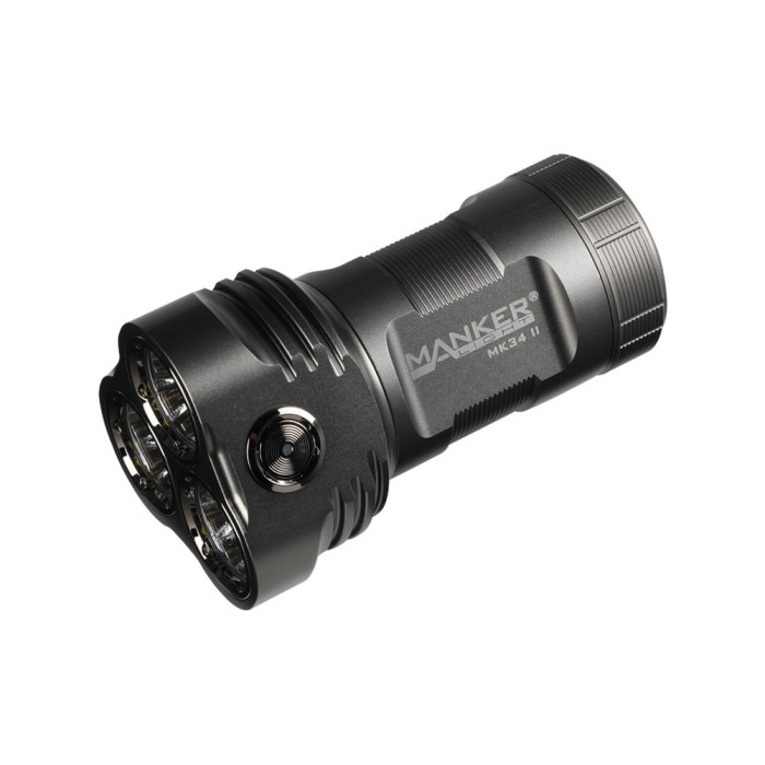 Фонарь Manker MK34 II SST40 NW Bundle, серый 