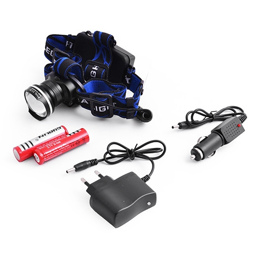 Налобный фонарь Police 12V XQ-24-UV 365 nm  