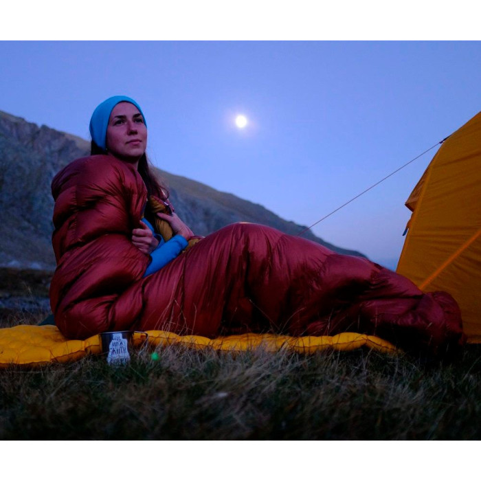 Спальник пуховой Turbat KUK 500 blue - 195 см - синий  