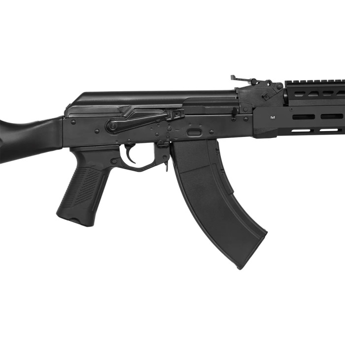 Страйкбольная винтовка LCT АКМ AEG 6 мм с цевьем M-LOK cashmir black  