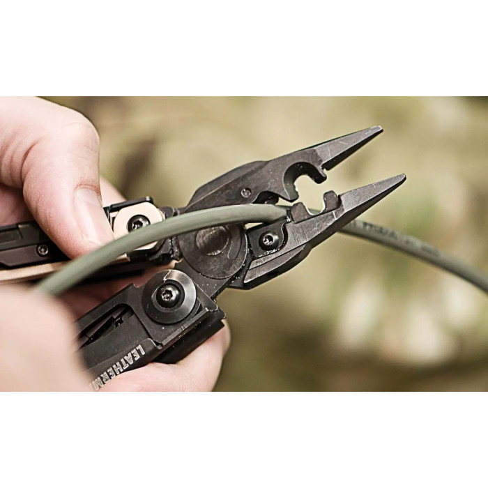 Мультитул Leatherman MUT EOD black, чехол Molle (олива), картонная коробка  