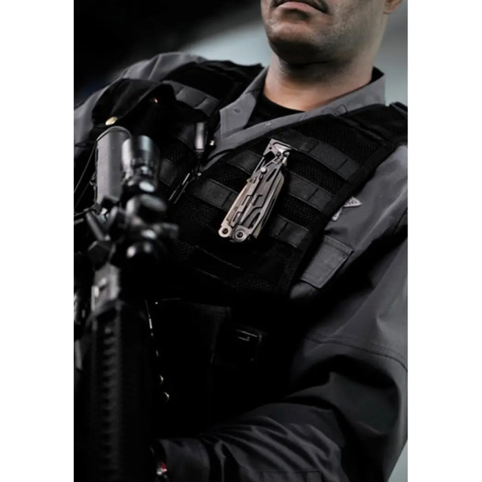 Мультитул Leatherman MUT EOD black, чехол Molle (олива), картонная коробка  