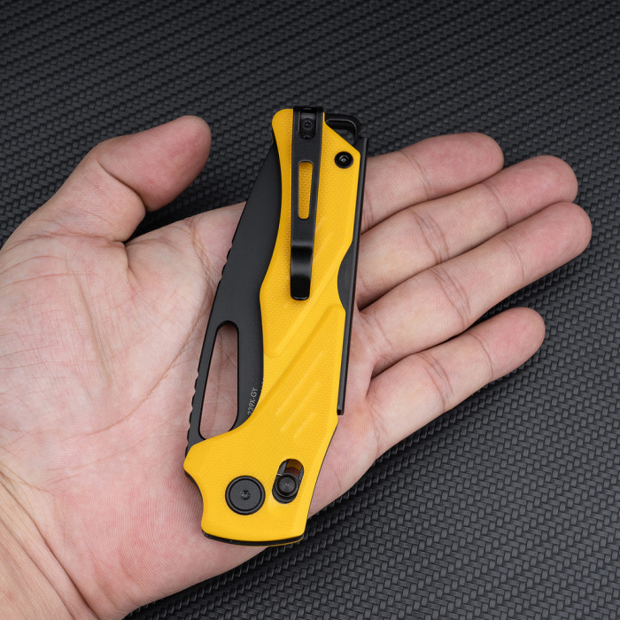 Нож складной SRM Mirage 239X-GY, желтый  