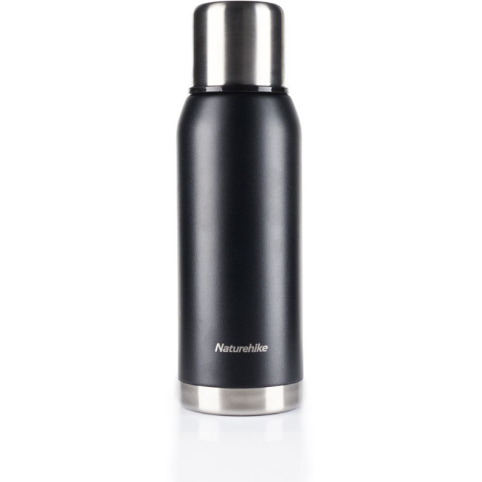Термос Naturehike Q-9H NH19SJ010, 304 сталь, 1.0 л, черный  