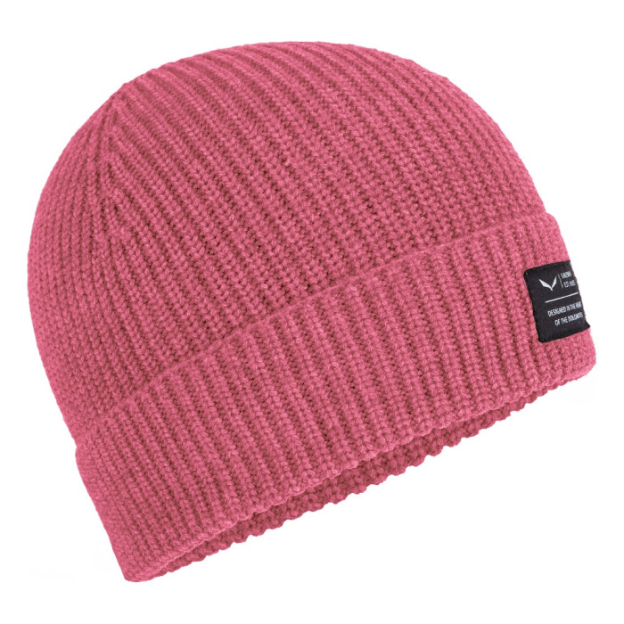 Шапка Salewa PUEZ BEANIE - розовая 