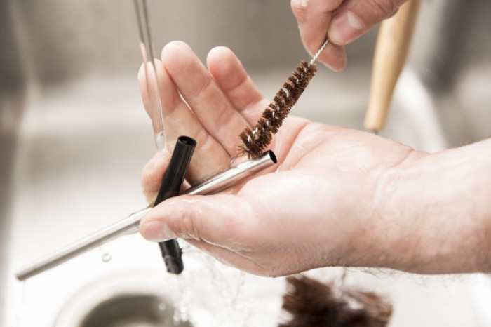 Набор стальных трубочек Klean Kanteen 5 Piece Straw Set Multi Colored  