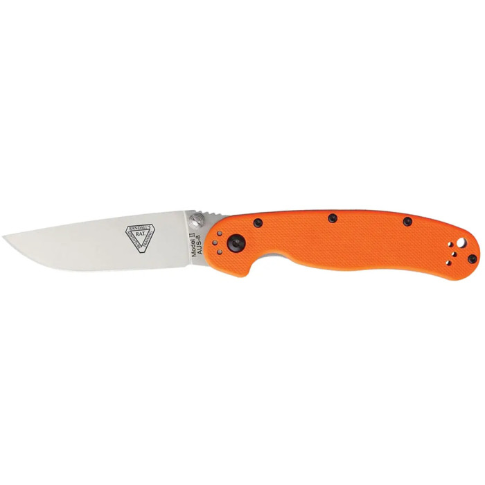Нож Ontario Knife RAT II Linerlock Orange  