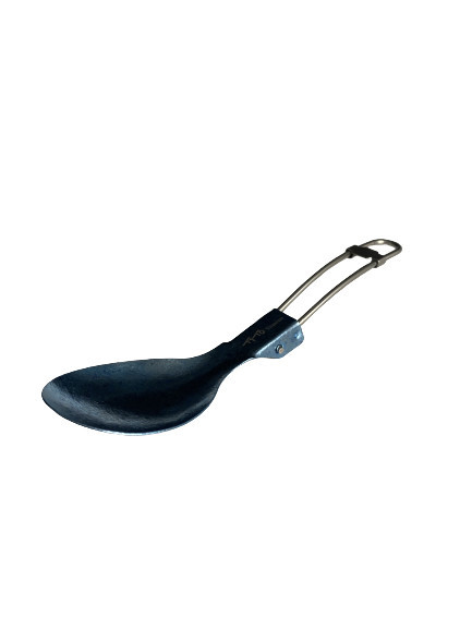 Ложка складная титановая TiTo Titanium - голубая  