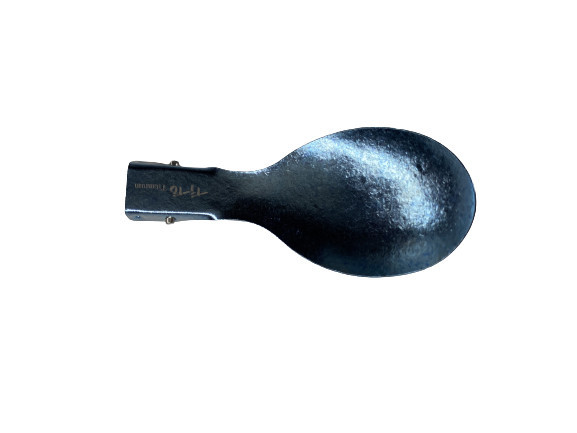 Ложка складная титановая TiTo Titanium - голубая  