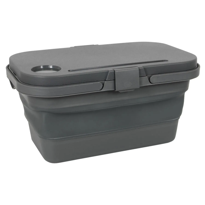 Корзина складная Bo-Camp Foldable Box With table Top 17L Grey (6303695) 