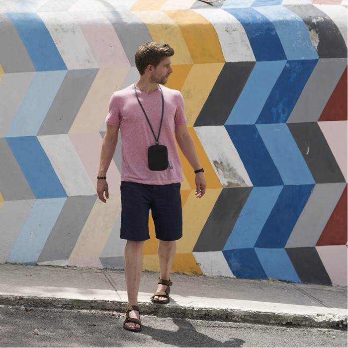 Кошелек на шею Lifeventure RFID Travel Neck Pouch black (68780)  