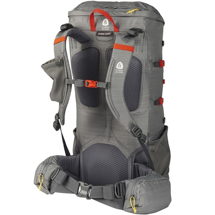 Рюкзак Sierra Designs Flex Capacitor 40-60 S-M jet grey (belt XS-S)  