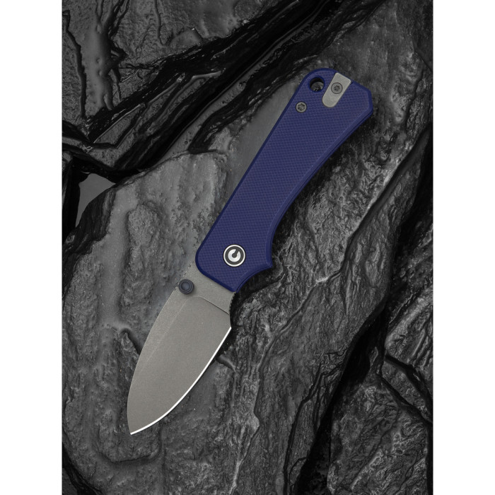 Нож складной карманный Civivi Baby Banter Slip Joint (6 см) Nitro-V / G10 синий  