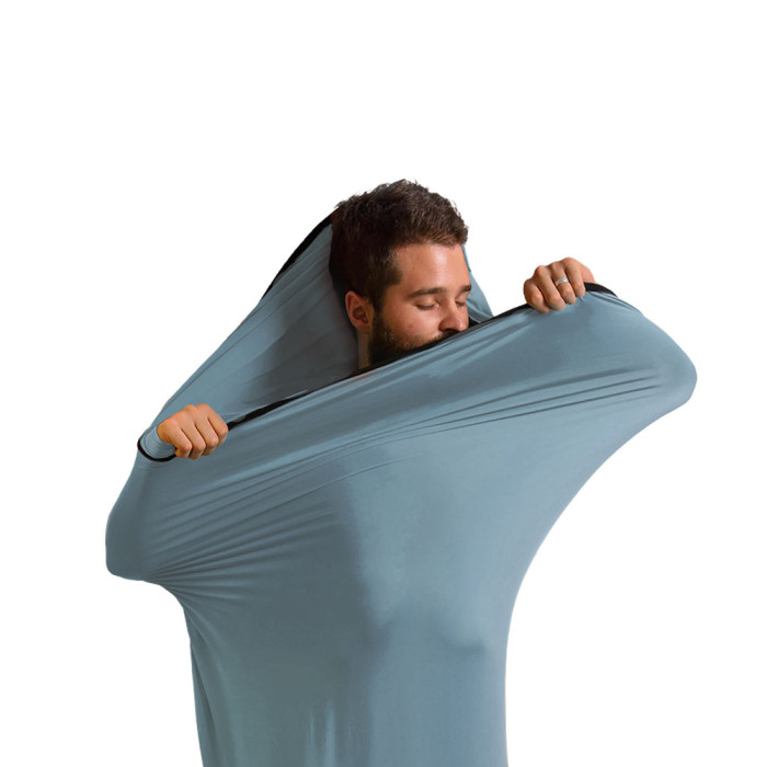 Подкладка для спального мешка Naturehike NH17N002-D, полиэстер, голубой  