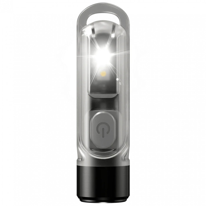 Фонарь наключный ультрафиолетовый Nitecore Tiki UV (UV 1 Вт, 365 нм, CRI 70 Lm, 5 режимов, USB-C)  