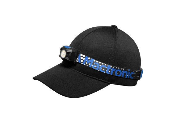 Фонарь налобный Mactronic Rebel (400 Lm) Cool White/Warm White/Red LED USB  