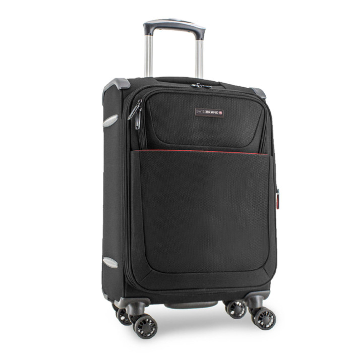 Чемодан Swissbrand Fairview (M) Black (SWB_LSFAI001M) 