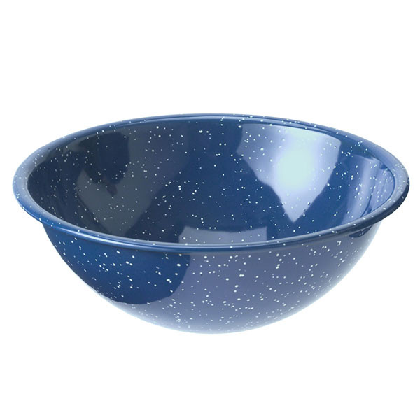 Тарелка глубокая эмалированная GSI Outdoors 7.75" Mixing Bowl Blue  