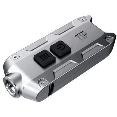 Фонарь-брелок Nitecore TIP (серый), 360 люмен