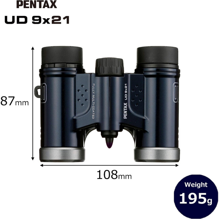 Бинокль Pentax UD 9x21 Navy (61812) (930261)  