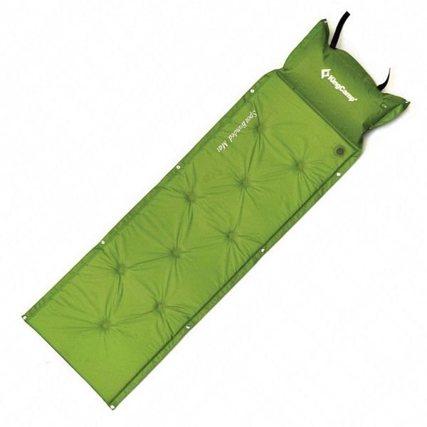Коврик самонадувающийся KingCamp Point Inflatable Mat (KM3505), Dark Green  