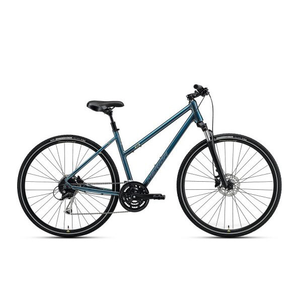 Велосипед Merida 2021 crossway 100 xxs(l ) teal-blue(silver-blue/lime)  