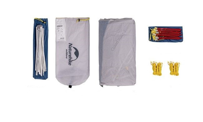 Палатка Naturehike CloudUP - Wing II (2-х местная) 15D silicone NH19ZP083  