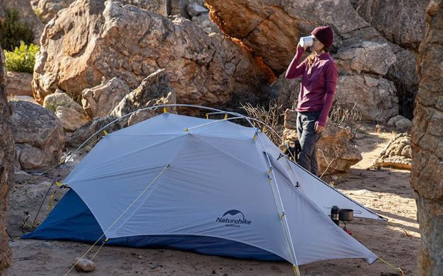 Палатка Naturehike CloudUP - Wing II (2-х местная) 15D silicone NH19ZP083  