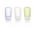 Набор силиконовых бутылочек Humangear GoToob + 3-Pack Medium (прозрачный, зеленый, синий)
