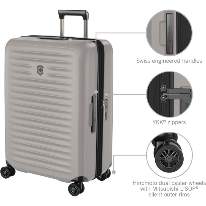 Чемодан Victorinox AIROX Advanced Stone White Большой  