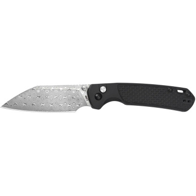 Нож CJRB Pyrite-Light, Damascus, FRN black