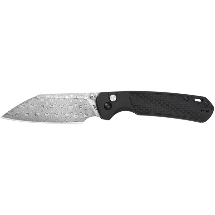 Нож CJRB Pyrite-Light, Damascus, FRN black  