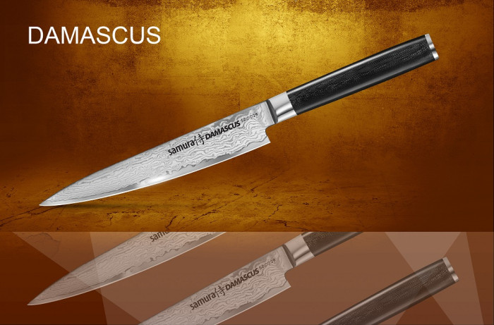Нож кухонный Samura Damascus универсальный, 150 мм, SD-0023  