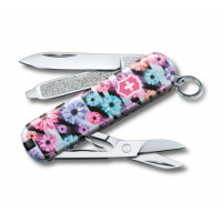 Нож брелок Victorinox Classic Limited Edition 2021 "Dynamic Floral" (0.6223.L2107)