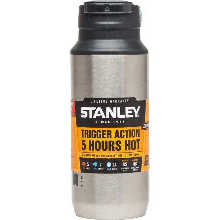 Термокружка Stanley Mountain Switchback Matte 0,3 л стальная