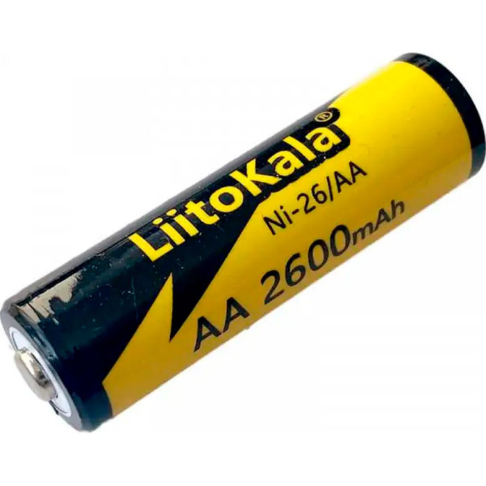 Аккумулятор LiitoKala Ni-26/AA 1.2V AA 2600mAh battery  