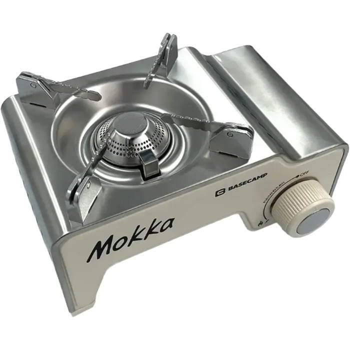 Портативная газовая плитка Base Camp Camping Stove Mokka, Bone White (BCP 51417)  