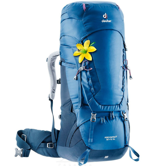 Рюкзак Deuter Aircontact 50 + 10 SL 3399 steel-midnight  