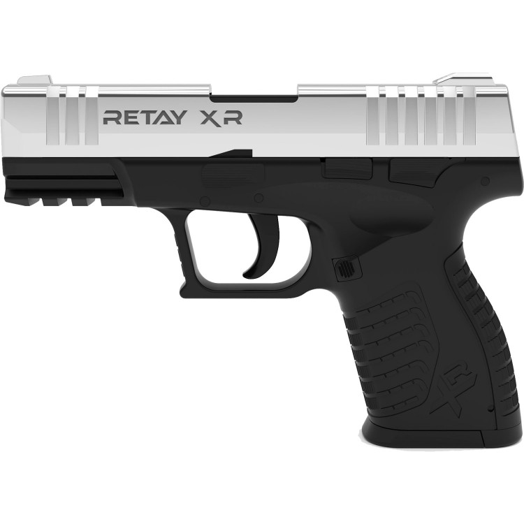 Пистолет стартовый Retay XR 9мм nickel (Y700290N) 