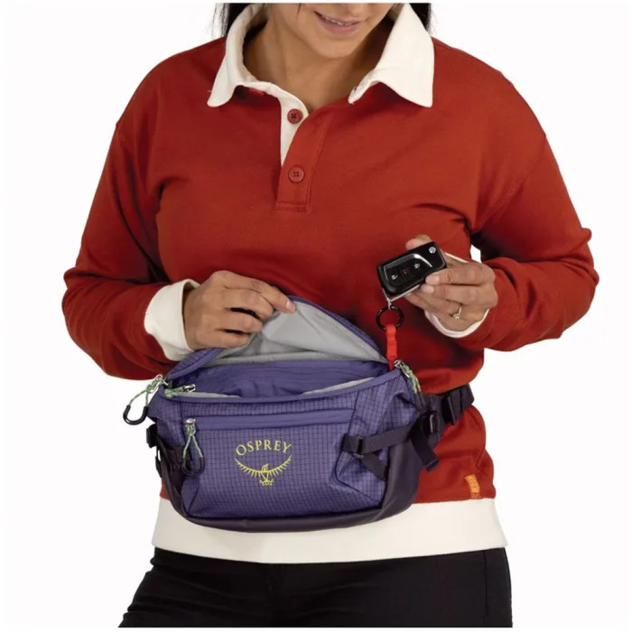 Поясная сумка Osprey Transporter Waist Pack euphoria purple/purple ink - O/S - фиолетовый  