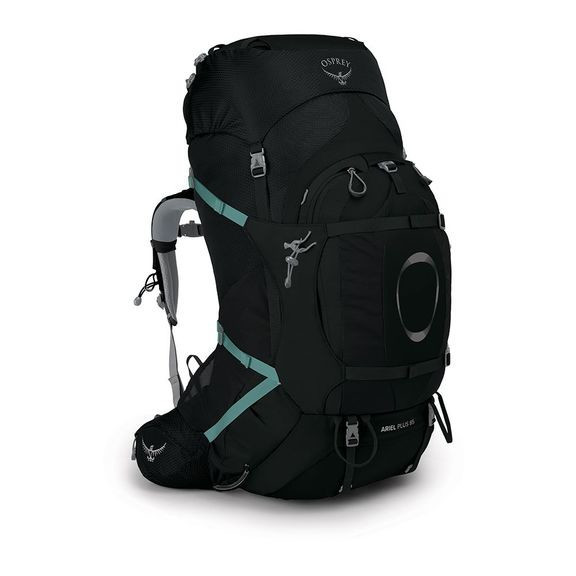 Рюкзак Osprey Ariel Plus 70 Black - XS/S - черный  